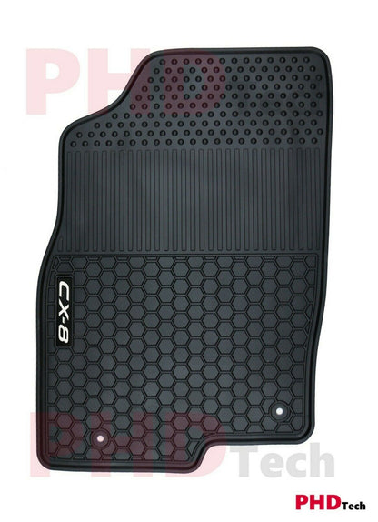 Mazda CX-8 CX8 2018-onwards Premium Quality All Weather Rubber Car Floor Mats 5 pic