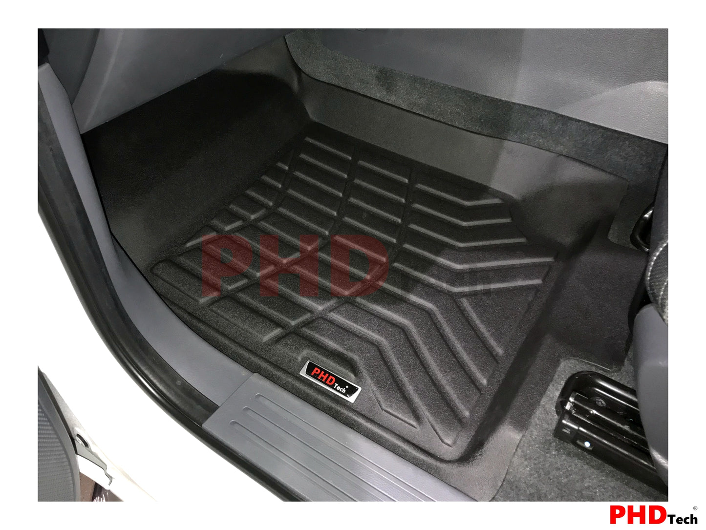 3D Moulded Floor Mats Liner fit Ford Ranger Dual Cab Wildtrak Raptor 2011-Jun 2022