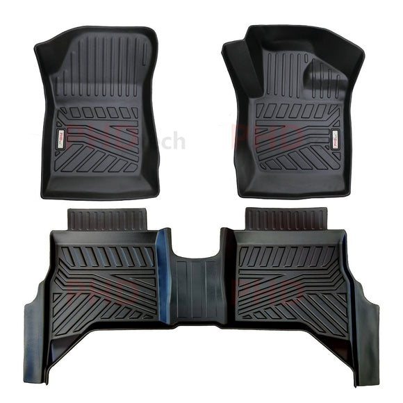 GWM Greatwall UTE CANNON Base and L MY21+ 2021~Onward 3D Moulded Car Floor Mats