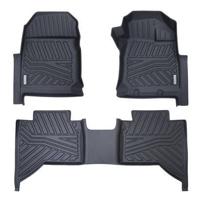 Acoustic 3D Moulded Car Floor Mats FIT ISUZU D-MAX DMAX MY21+ 2021~Onward