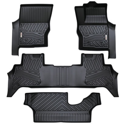3D Moulded Car Floor Mats fit Land Rover Discovery 5 Discovery5 2017-Onward 1st, 2nd & 3rd row LandRover D5 Mats