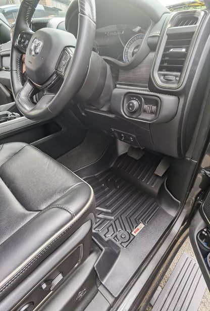 RAM DT 1500 Crew Cab (SCD Converted) 3D Moulded Floor Full Set