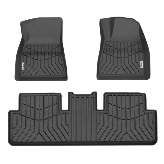 3D Moulded TPE All Weather Floor Mats Liner Fit Tesla Model3 Model 3