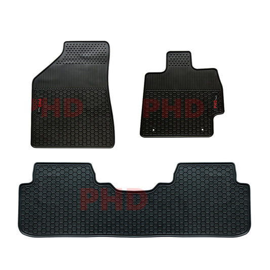 All Weather Rubber Car Floor Mats Toyota KLUGER 2007-2013 with KLUGER logo