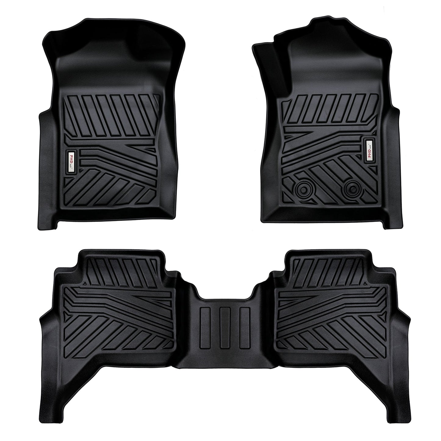 3D Moulded Car Floor Mats fit Next-Gen VW Amarok Dual Cab May. 2023~Onwards