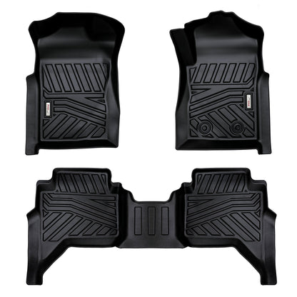 3D Moulded Car Floor Mats fit Next-Gen VW Amarok Dual Cab May. 2023~Onwards
