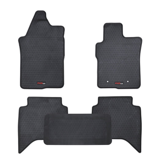 All Weather Rubber Car Floor Mats Fit Next-Gen VW Amarok Jul. 2023~Onwards