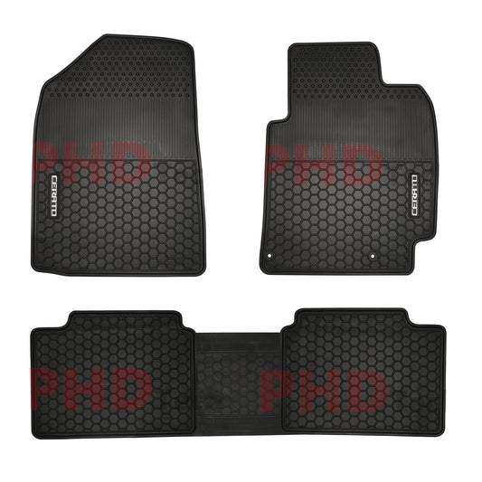 All Weather Rubber Car Floor Mats Fit KIA CERATO Jul 2018～Onwards