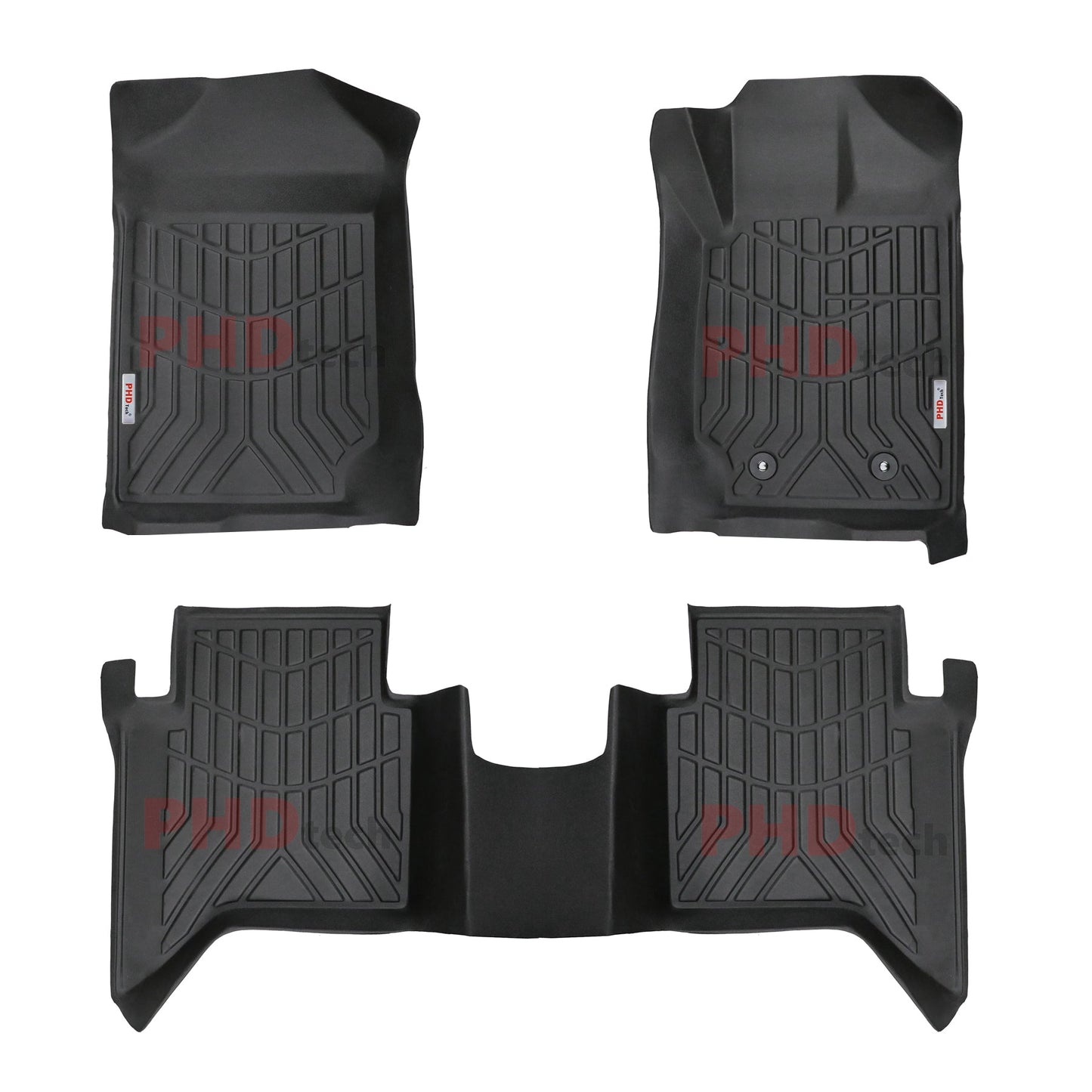 3D Moulded Car Floor Mats Liner fit Mazda BT-50 Dual Cab BT50 2011-2020