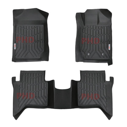 3D Moulded Car Floor Mats Liner fit Mazda BT-50 Dual Cab BT50 2011-2020