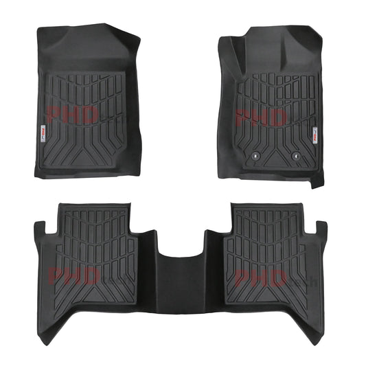 3D Moulded Car Floor Mats Liner fit Mazda BT-50 Dual Cab BT50 2011-2020