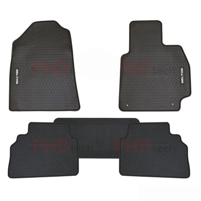 All Weather Rubber Car Floor Mats Fit KIA Seltos 2019~Onwards