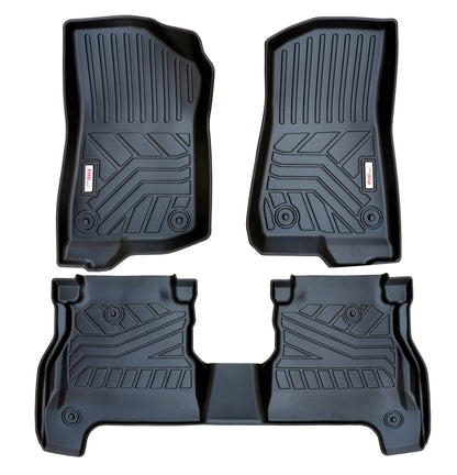 3D Moulded TPE Car Floor Mats fit Jeep Gladiator 2020~Onwards