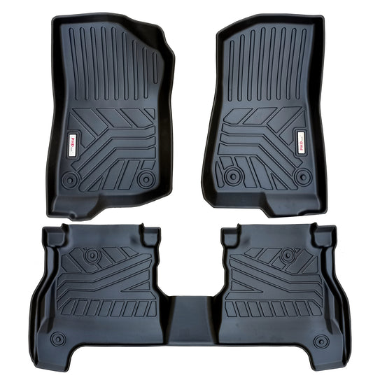 3D Moulded TPE Car Floor Mats fit Jeep Gladiator 2020~Onwards