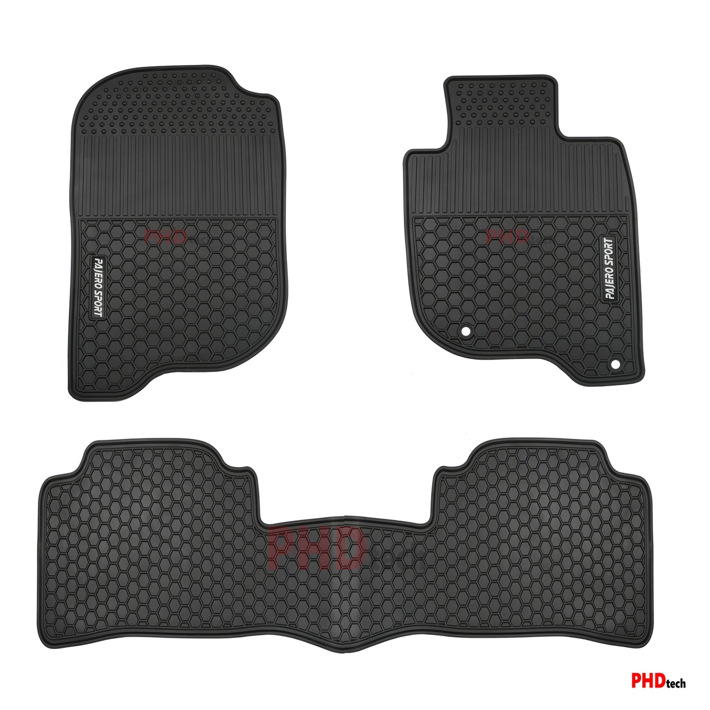 All Weather Rubber Car Floor Mats Fit MITSUBISHI PAJERO SPORT GLX GLS EXCEED 1/2016-Onward