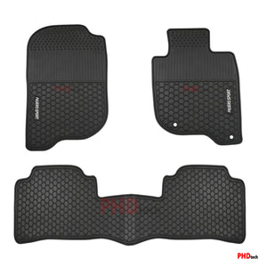 ***Back Order Dec.***All Weather Rubber Car Floor Mats Fit MITSUBISHI PAJERO SPORT GLX GLS EXCEED 1/2016-2023