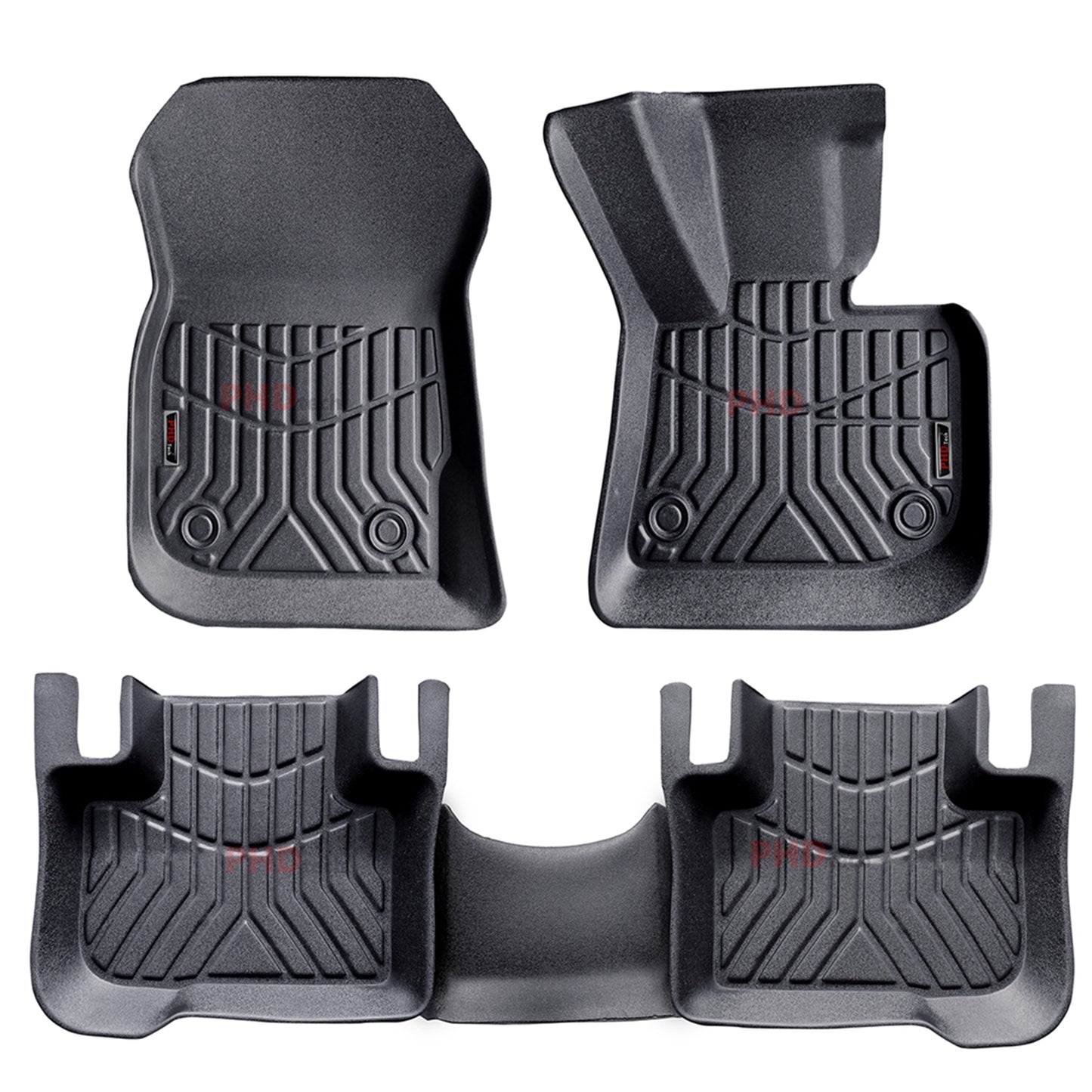3D Moulded TPE All Weather Floor Mats Liner BMW X3 G01 2018~2025