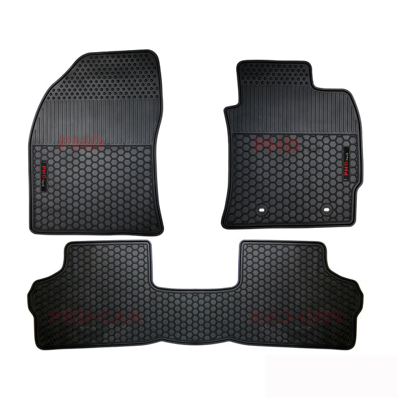 All Weather Rubber Car Floor Mats Fit Toyota Corolla Hatch from Oct 2012~May 2018