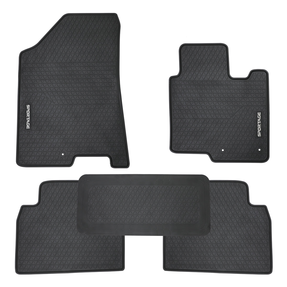 All Weather Rubber Car Floor Mats Fit KIA SPORTAGE Oct 2021~New