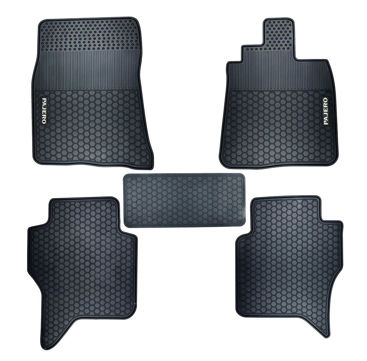 All Weather Rubber Car Floor Mats Fit MITSUBISHI PAJERO NS NT NW NX 2006-2020 5DR