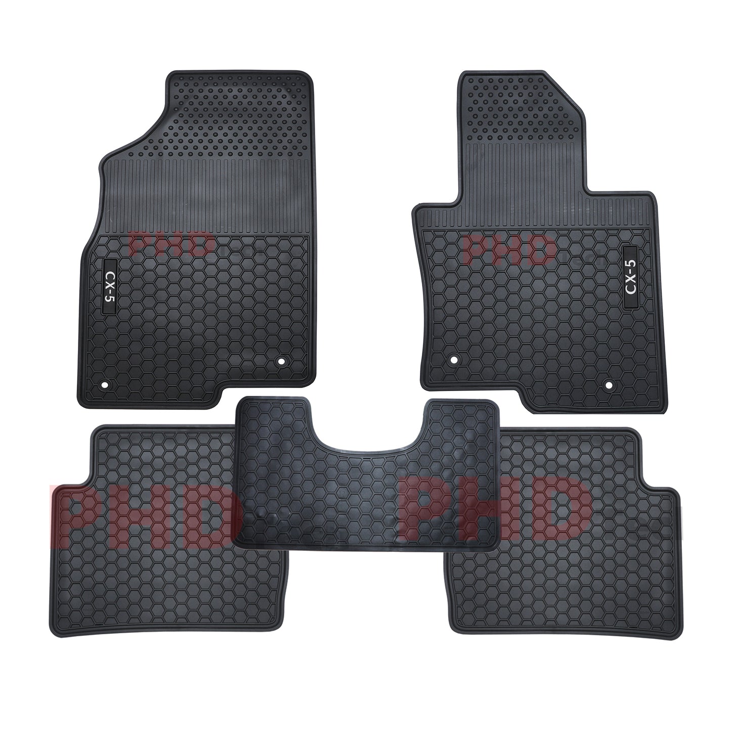All Weather Rubber Car Floor Mats Fit Mazda CX-5 CX5 KF 2017-