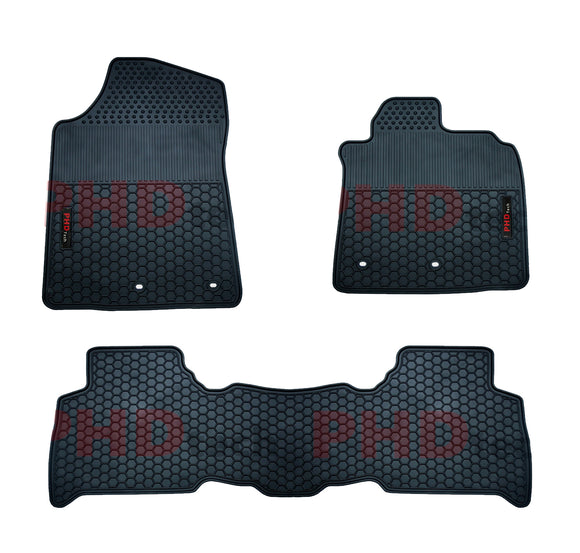 All Weather Rubber Car Floor Mats Fit Toyota Landcruiser Land Cruiser LC200 SUV 200 Series 2012~2021
