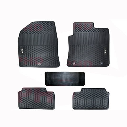 All Weather Rubber Car Floor Mats Fit Hyundai i30 PD 2017-Onward