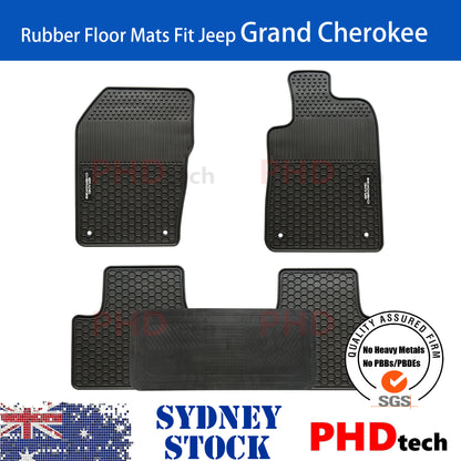 ***Pre-Order***All Weather Rubber Car Floor Mats Fit JEEP GRAND CHEROKEE 2011-2022