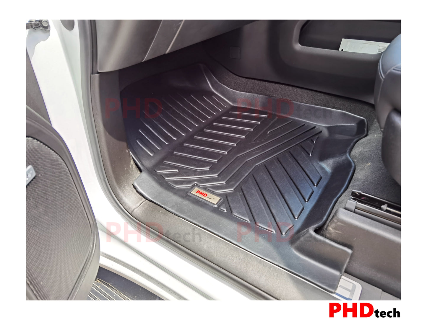 Acoustic 3D Moulded Floor Mats Chevrolet Silverado 1500/2500/3500/ ZR2 Crew Cab