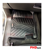 New Zealand buyers ONLY 3D Moulded Floor Mats Full Set Fit Chevrolet Silverado 1500/2500/3500 Crew Cab w/ Under Seat Storage