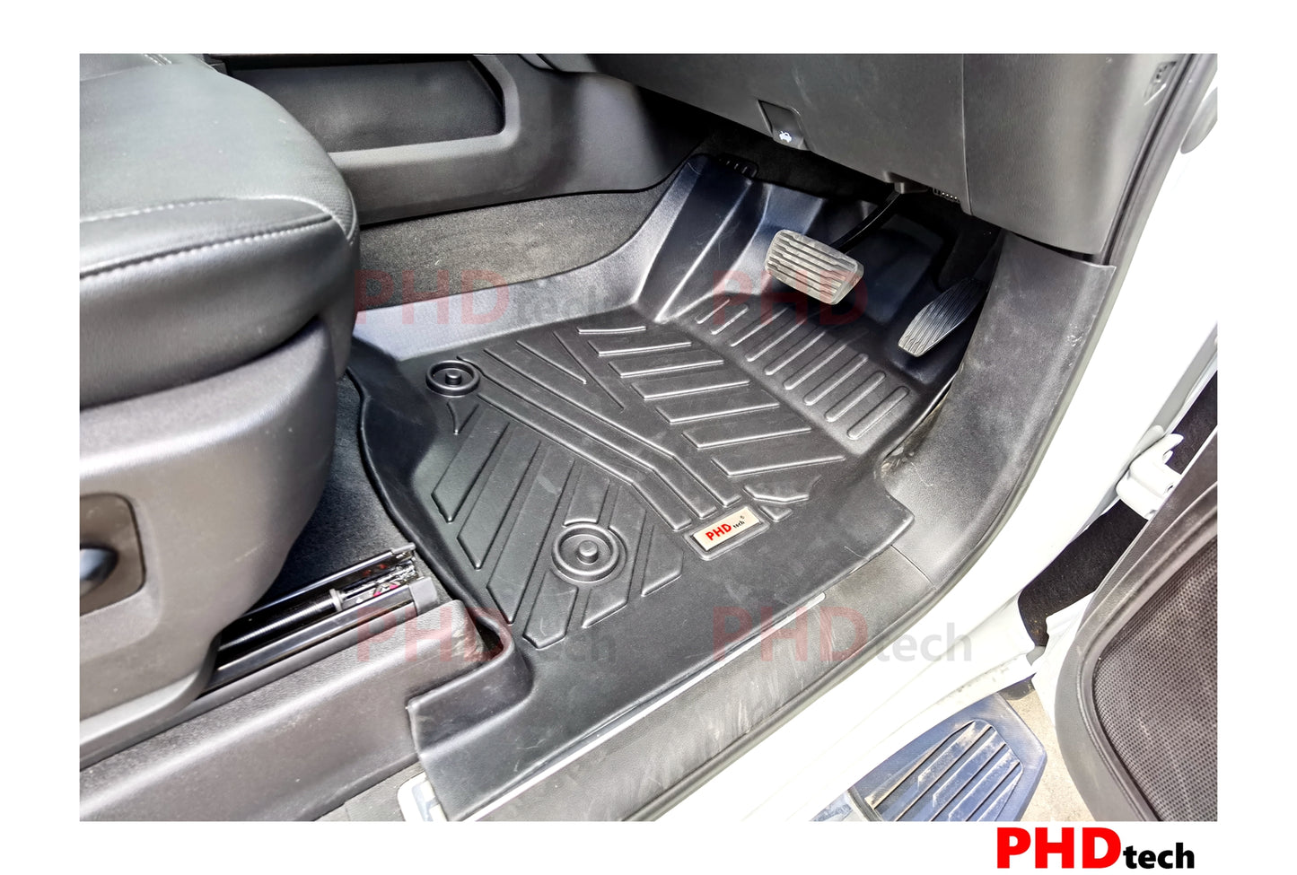 3D Moulded Floor Mats Front Mats Fit Chevrolet Silverado 1500/2500/3500
