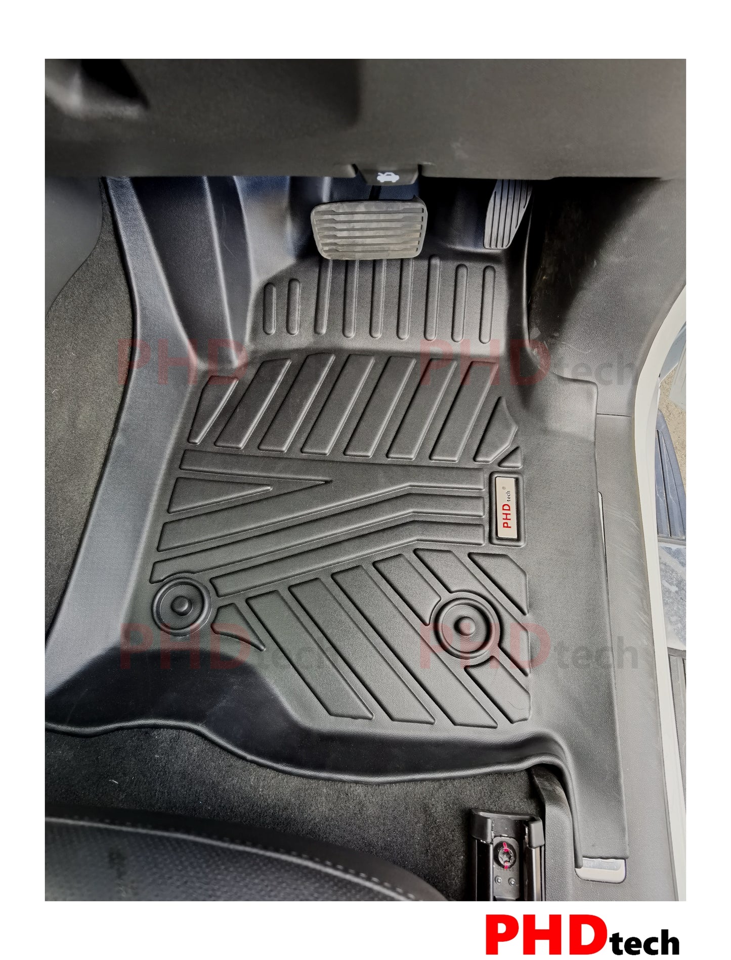 Acoustic 3D Moulded Floor Mats Chevrolet Silverado 1500/2500/3500/ ZR2 Crew Cab
