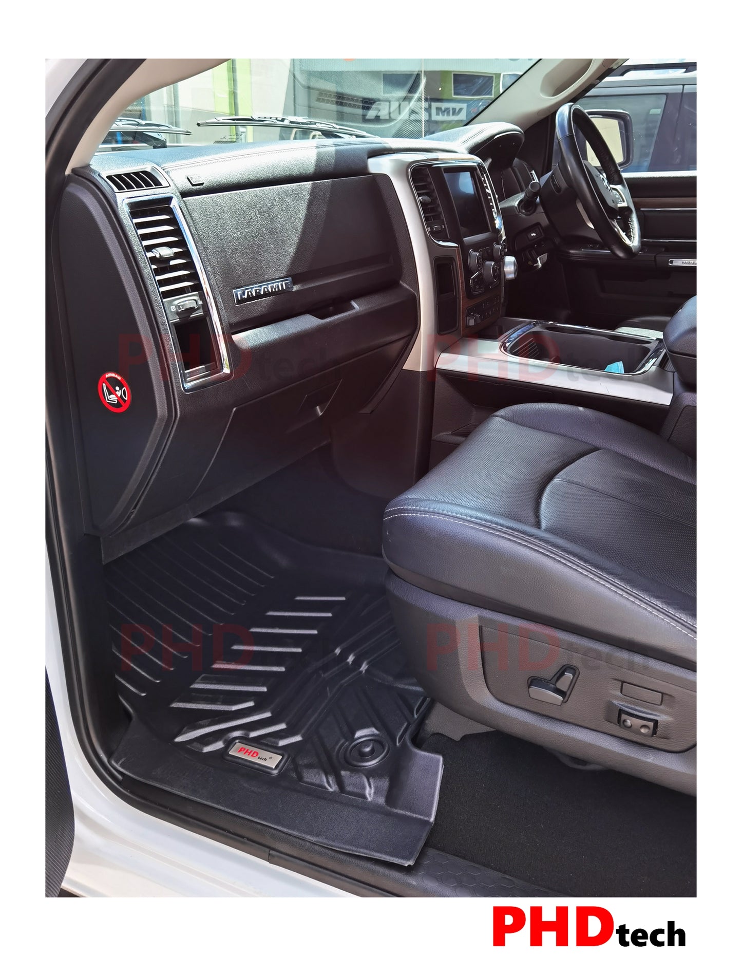 3D Moulded Floor mats Front Set Fit ASV Convert RAM DS 1500/2500/3500 Front Mats