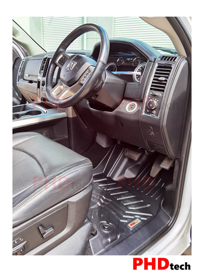 RAM DS 1500/2500/3500 6 Seater ASV Convert Crew Cab 3D Moulded Floor Mats