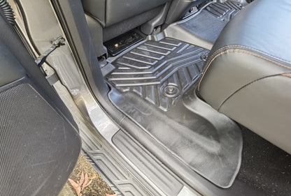 3D MOULDED CAR FLOOR MATS FIT Nissan Patrol Y62 Front & 2nd Row Mats Set