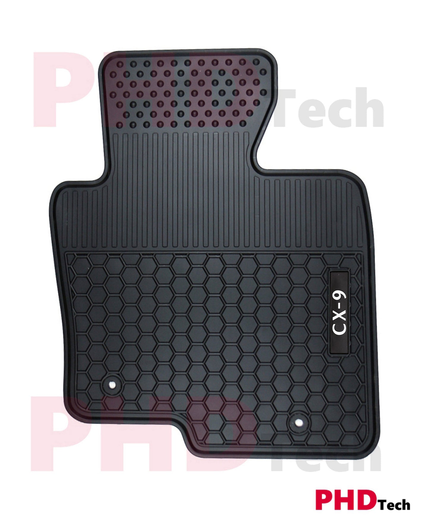 Mazda CX-9 CX9 2017-onwards Premium Quality All Weather Rubber Car Floor Mats 3 rows 9 pieces