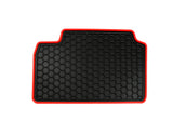 All Weather Rubber Car Floor Mats Fit Hyundai i30 PD 2017-2023 Red Trim