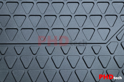 All Weather Rubber Car Floor Mats Fit Ford Ranger July 2022~Onwards First Row Mats
