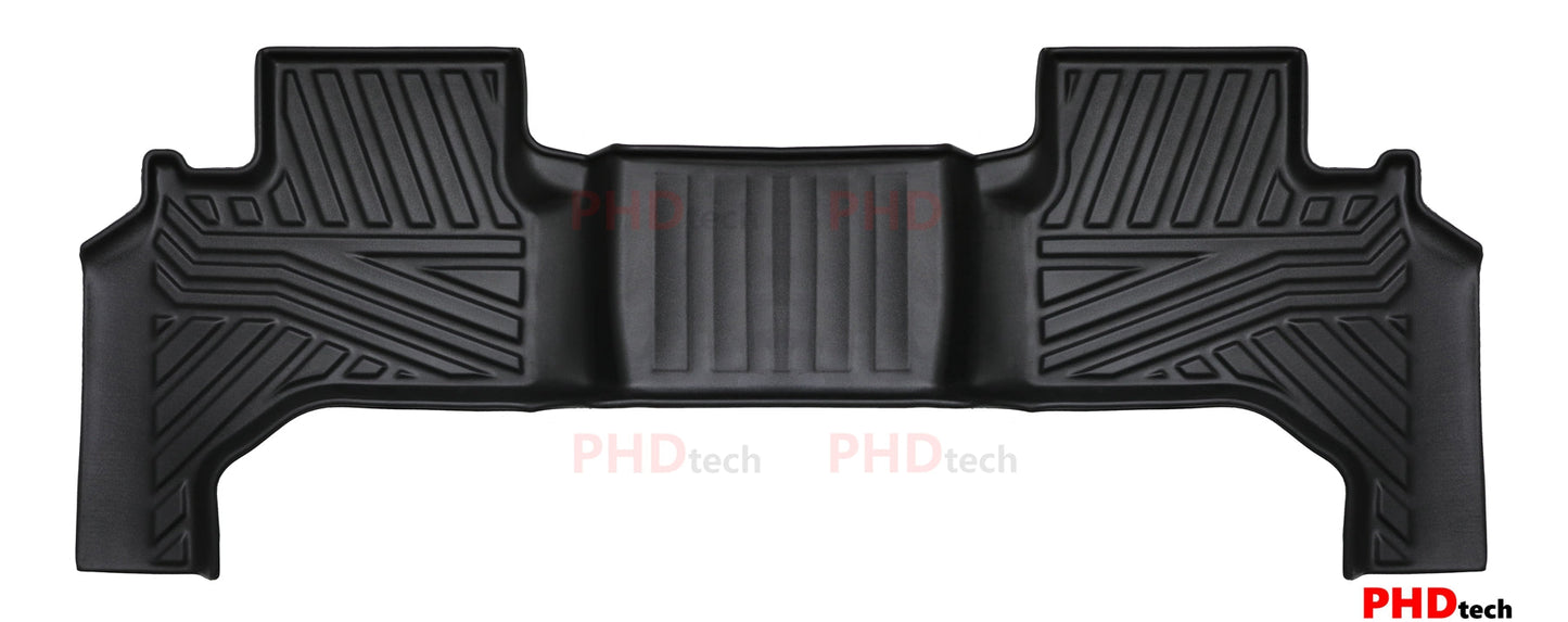 Lexus LX LX 450/500/570/600 3D Moulded Car Floor Mats Dec 2021-Onward 1st & 2nd Row