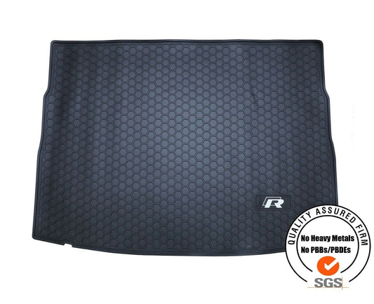 All Weather Rubber Car Boot Liner Set fit VW Golf R MK7 MK7.5 Volkswagen R-Line