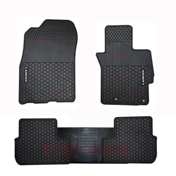 All Weather Rubber Car Floor Mats Fit Mitsubishi Lancer