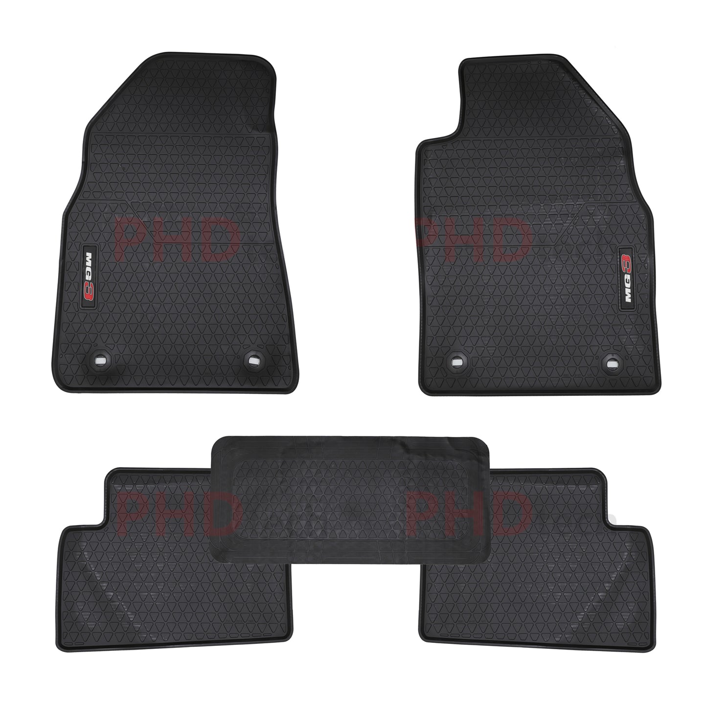 All Weather Rubber Car Floor Mats Fit MG 3 MG3 2014-Jul.2024