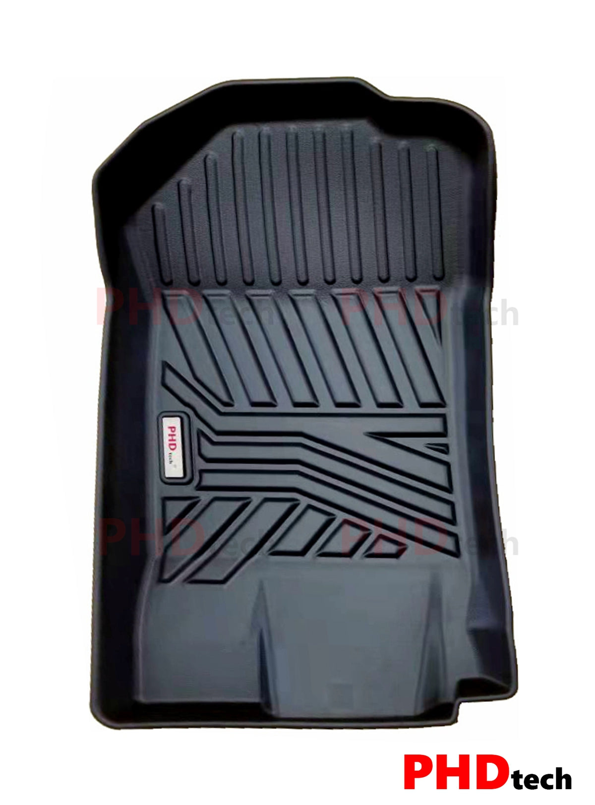 3D Moulded Car Floor Mats LDV T60 Trailrider Max 2017~Onwards Full Set Manual/ Auto without Footrest on Driverside