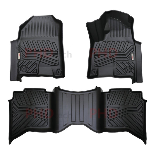 RAM DS 1500/2500/3500 ASV Convert Crew Cab 3D Moulded Floor Full Set