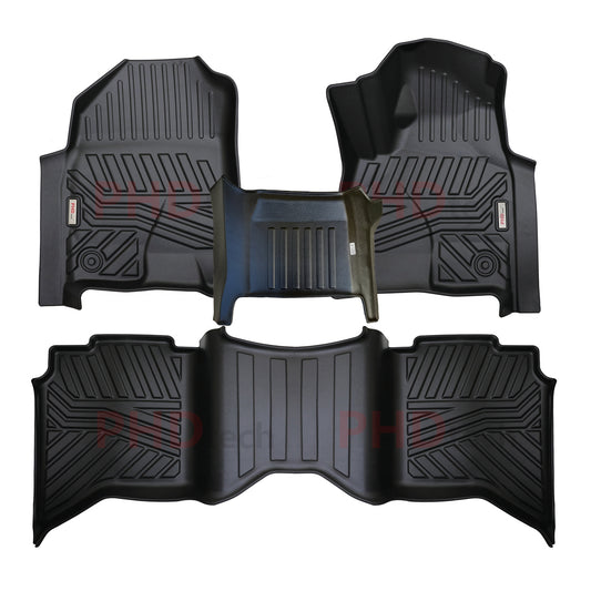 RAM DS 1500/2500/3500 6 Seater ASV Convert Crew Cab 3D Moulded Floor Mats