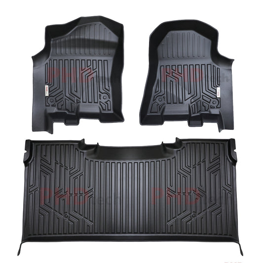 RAM DT 1500 Crew Cab (SCD Converted) 3D Moulded Floor Full Set