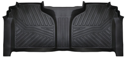 3D Moulded Floor Mats (Rear mats) fit Chevrolet Silverado 1500/2500/3500 Crew Cab w/ Under Seat Storage