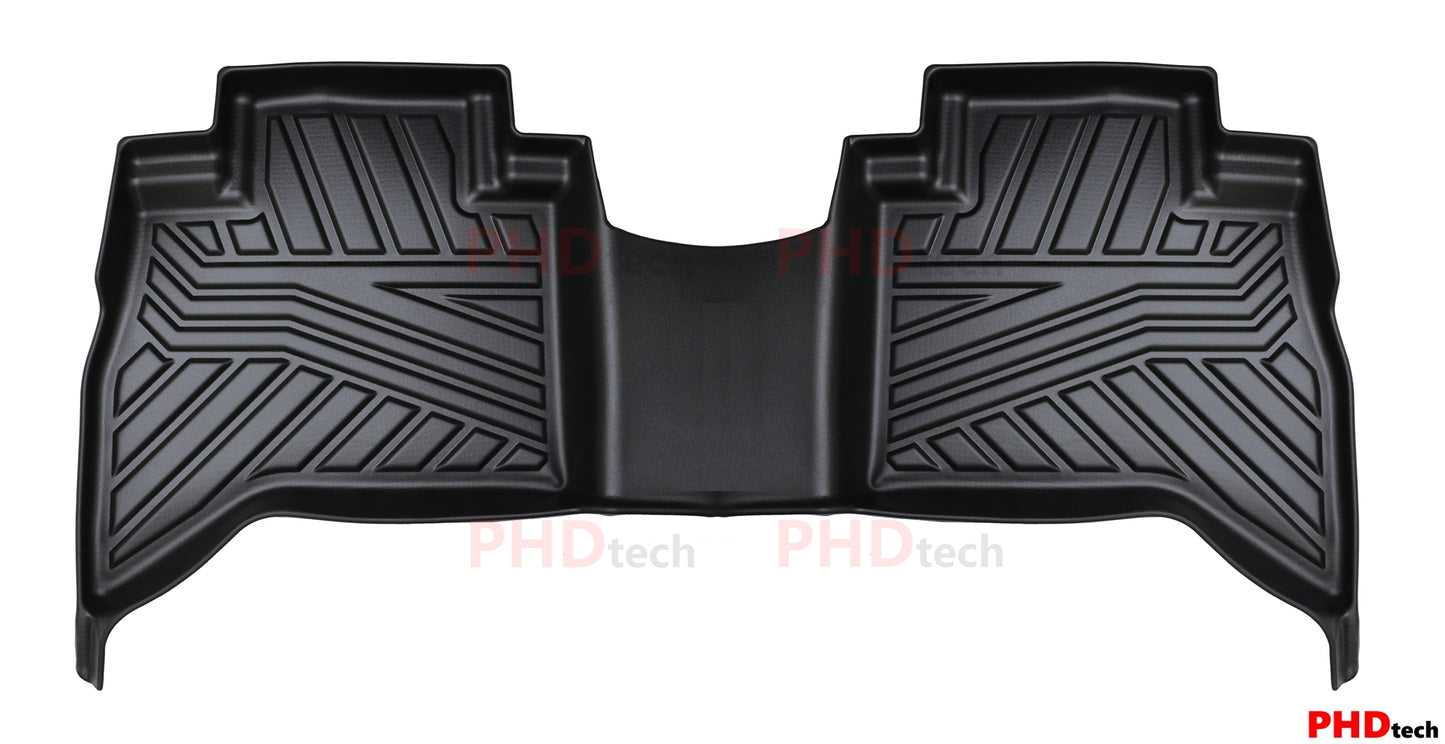 LDV T60  2017~2021 Trailrider Max 3D Moulded Car Floor Mats Full Set (W/ Driver Footrest)