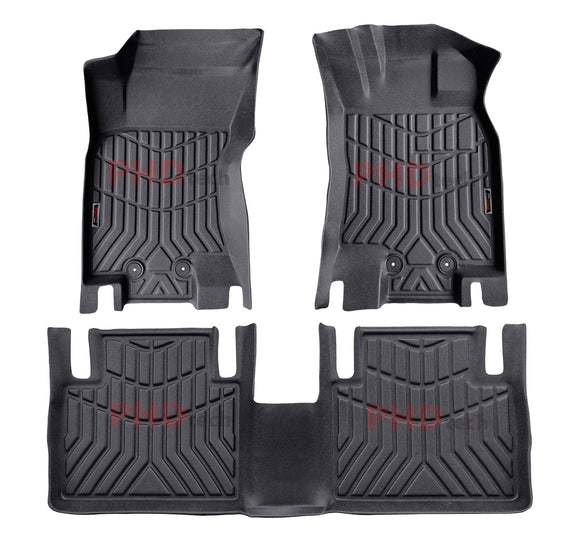 ***Back Order Dec.***3D Moulded TPE All Weather Floor Mats Liners Fit NISSAN X-TRAIL XTRAIL 2014 - 2022