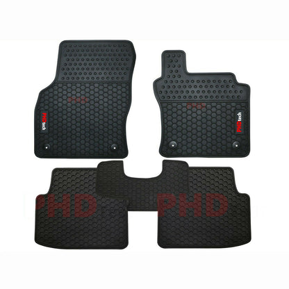 All Weather Rubber Car Floor Mats fit VW Volkswagen Tiguan 2017~2025